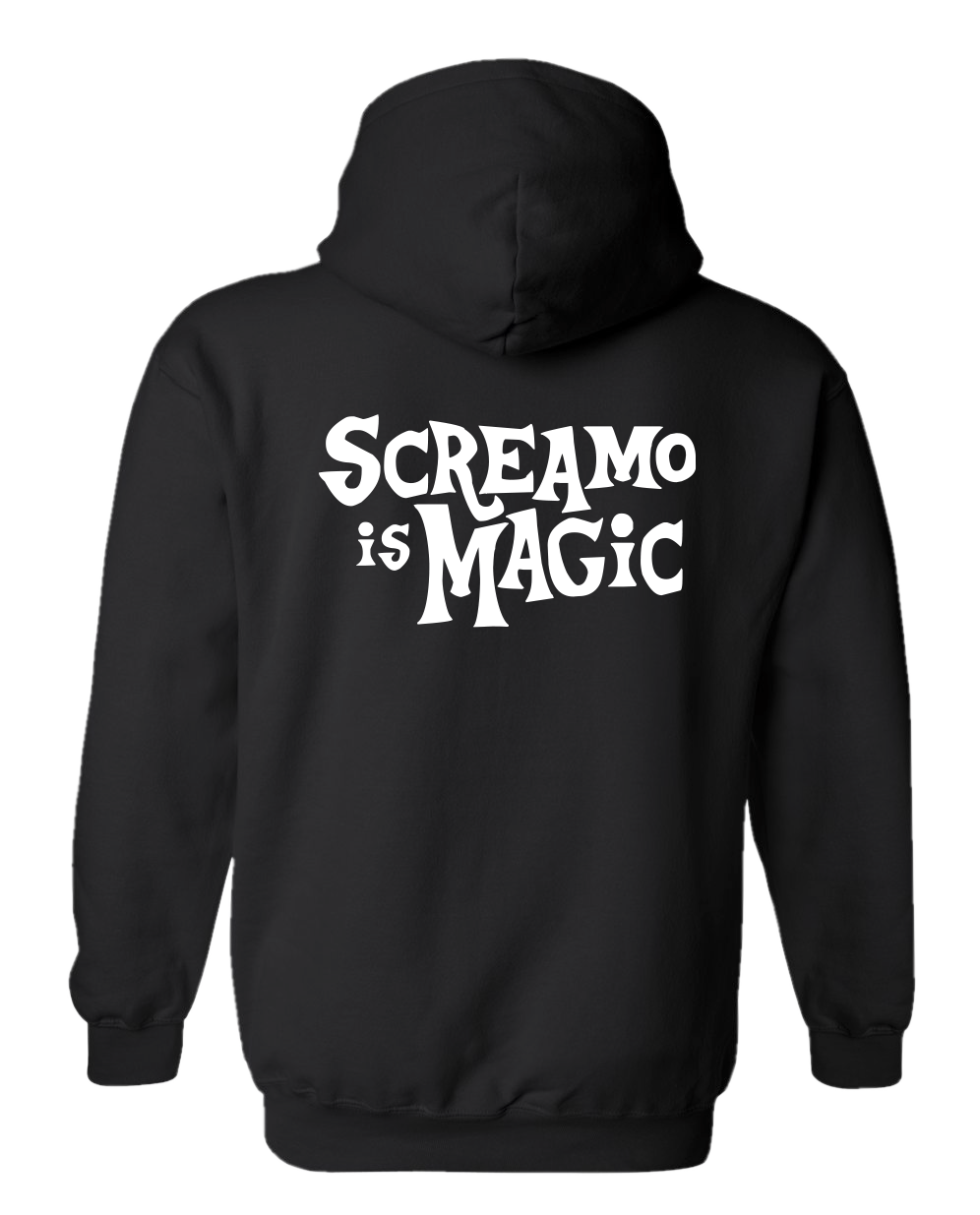 Screamo is Magic Hoodie - Black