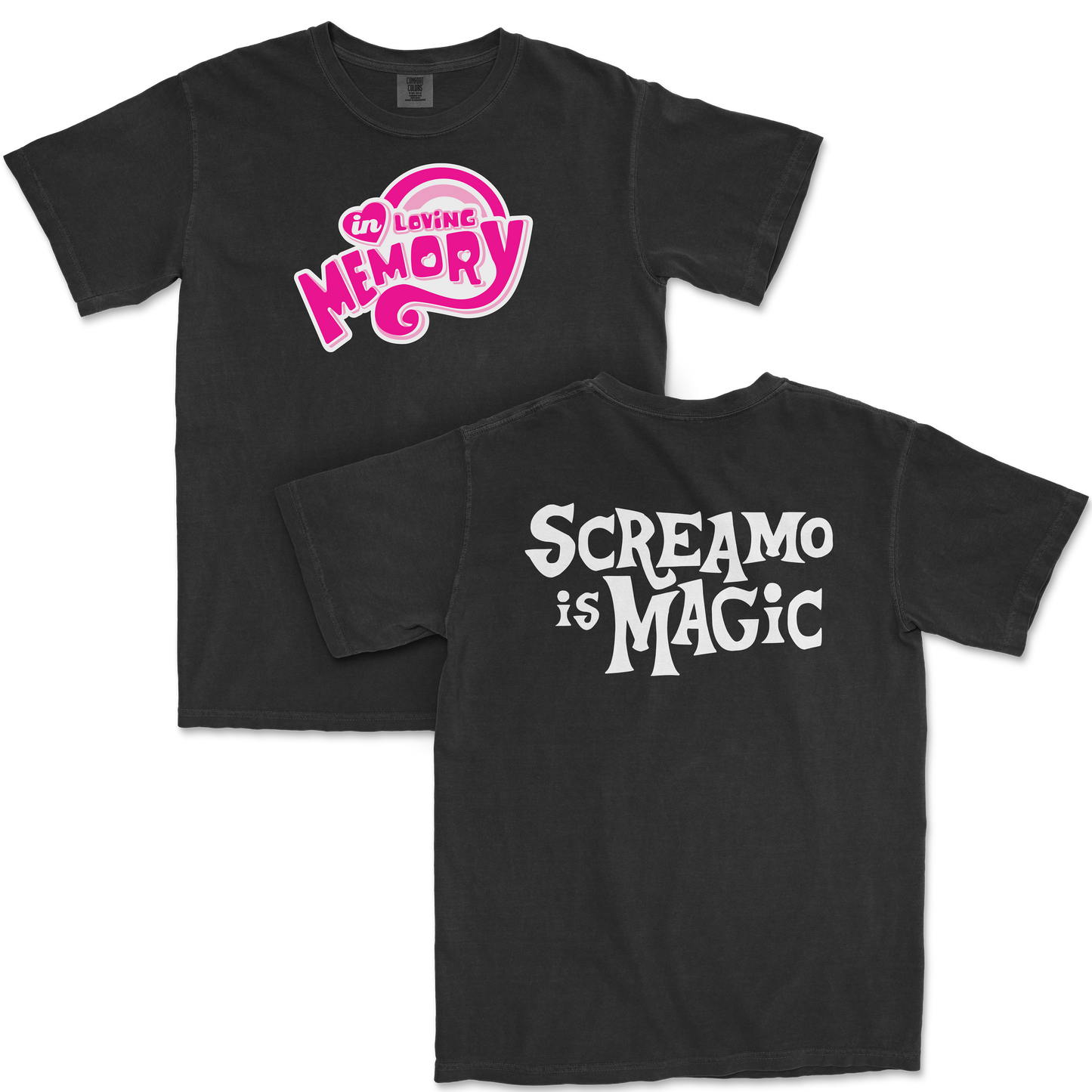 Screamo is Magic Tee - Black