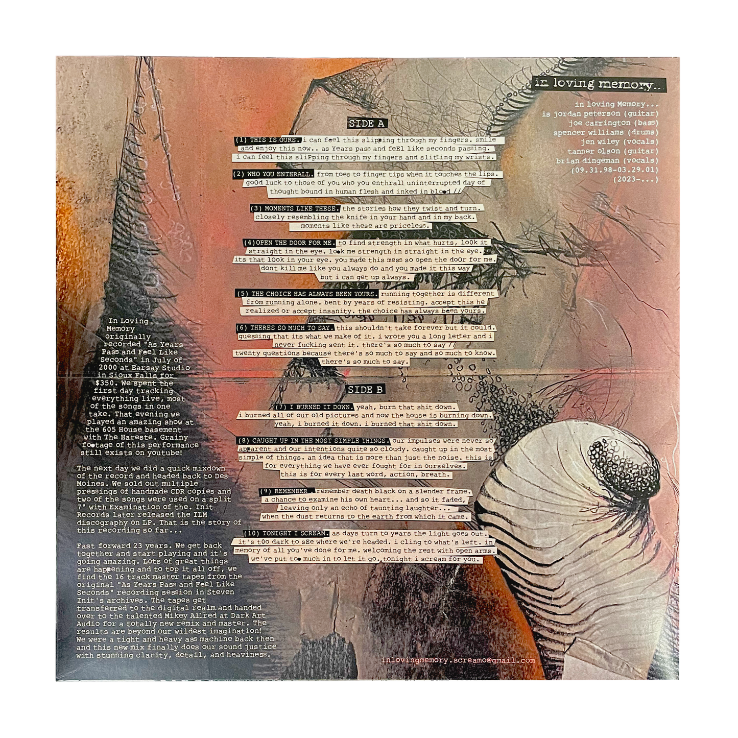 As Years Pass Vinyl