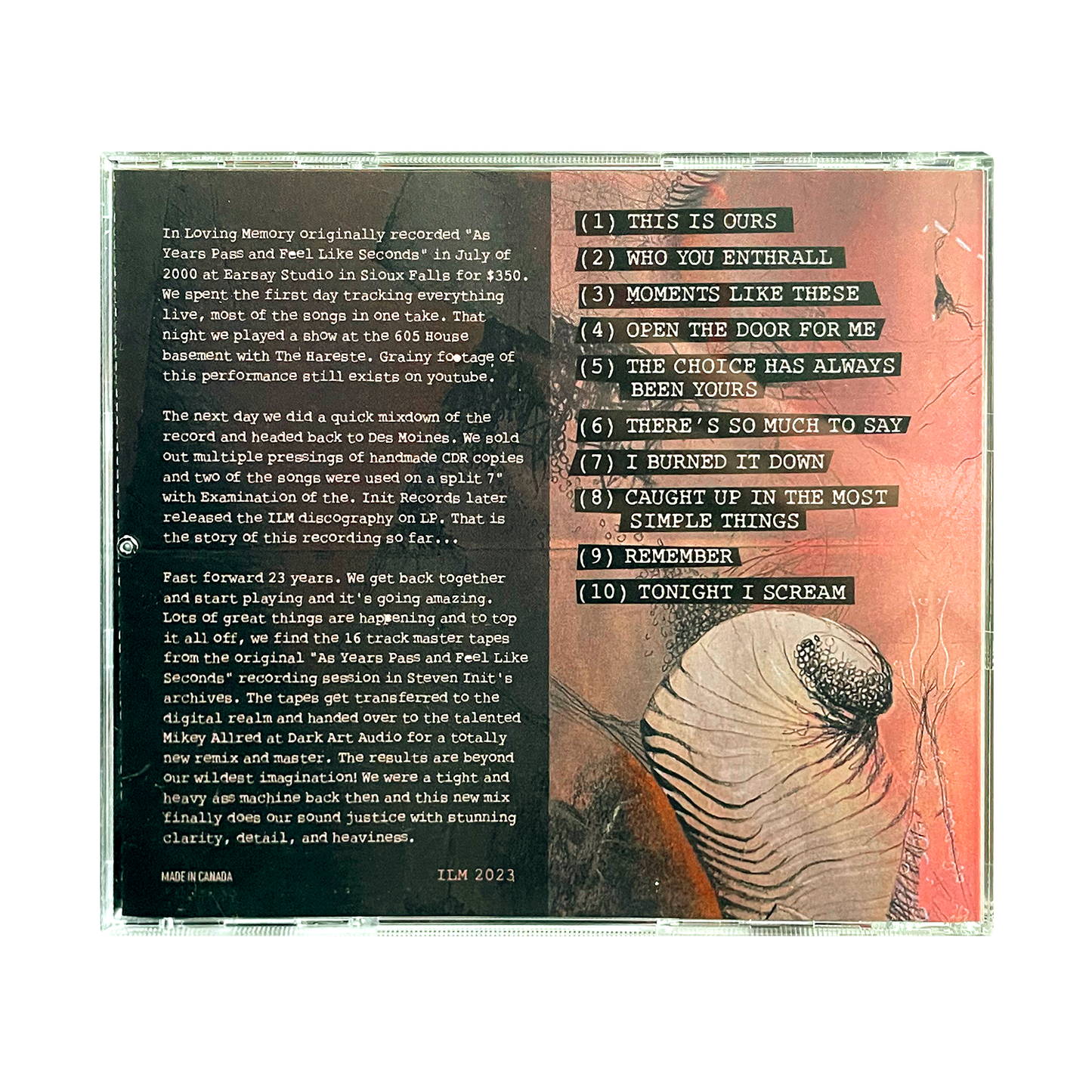 As Years Pass CD