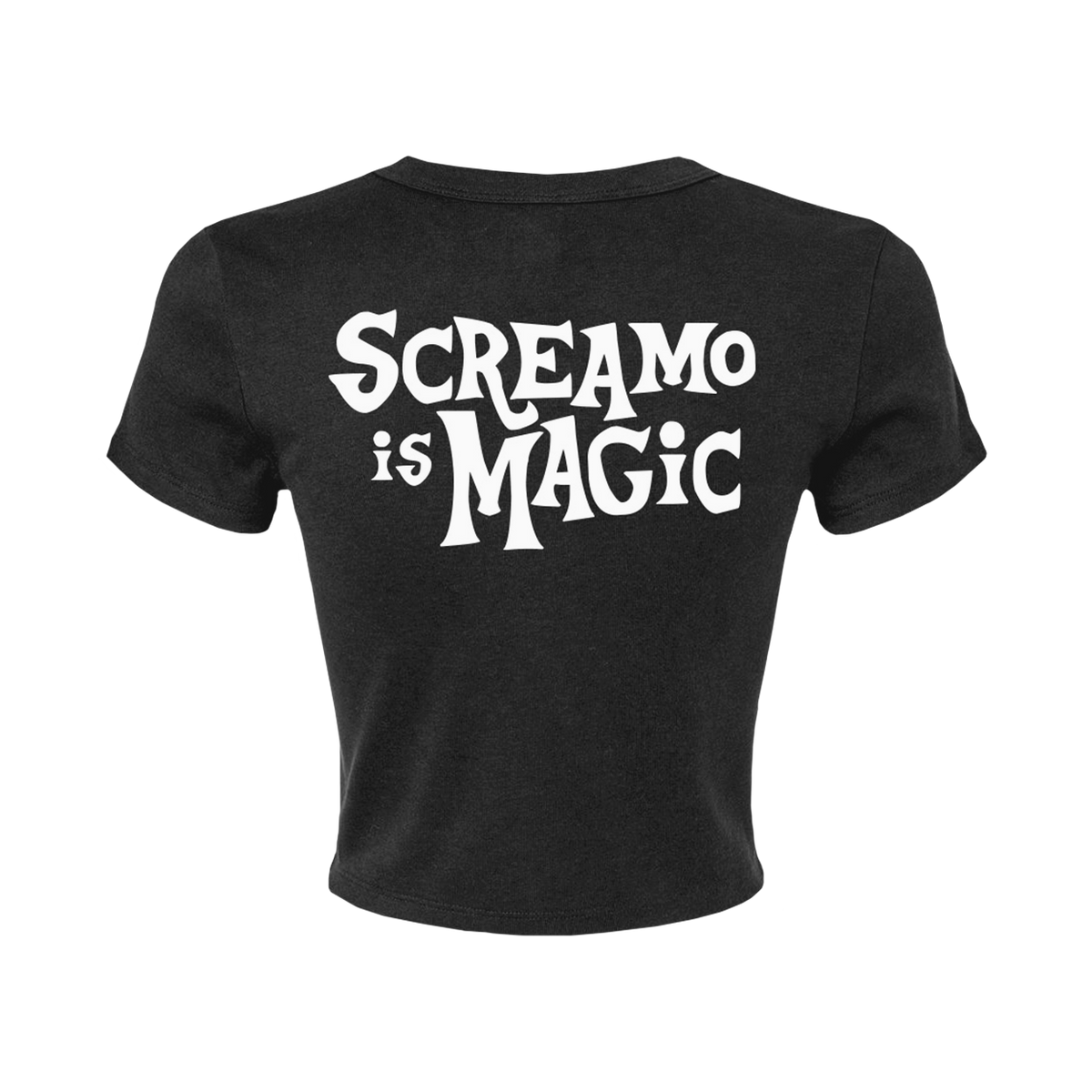 Screamo is Magic Babydoll Tee - Black