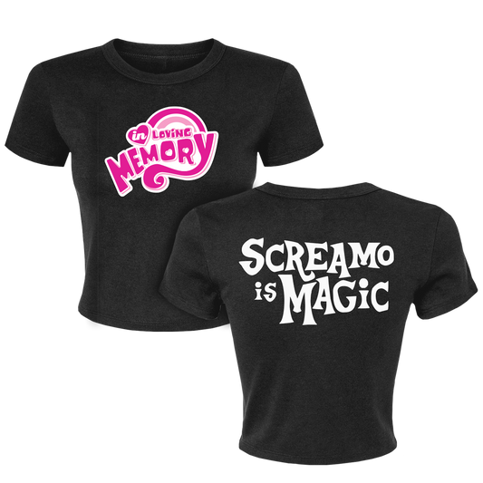 Screamo is Magic Babydoll Tee - Black